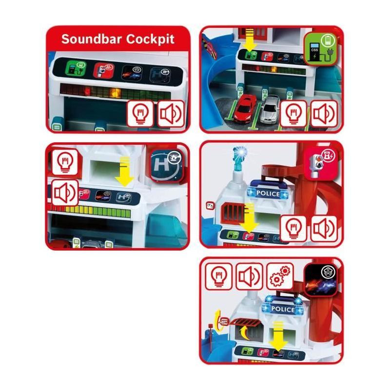 Jeu de garage KLEIN - Garage Bosch Car Service Mega Universe - 5 véhicules