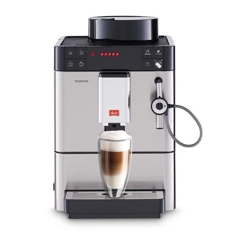 Machine à Café à Grain MELITTA Passione - Argent, Performance et élégance