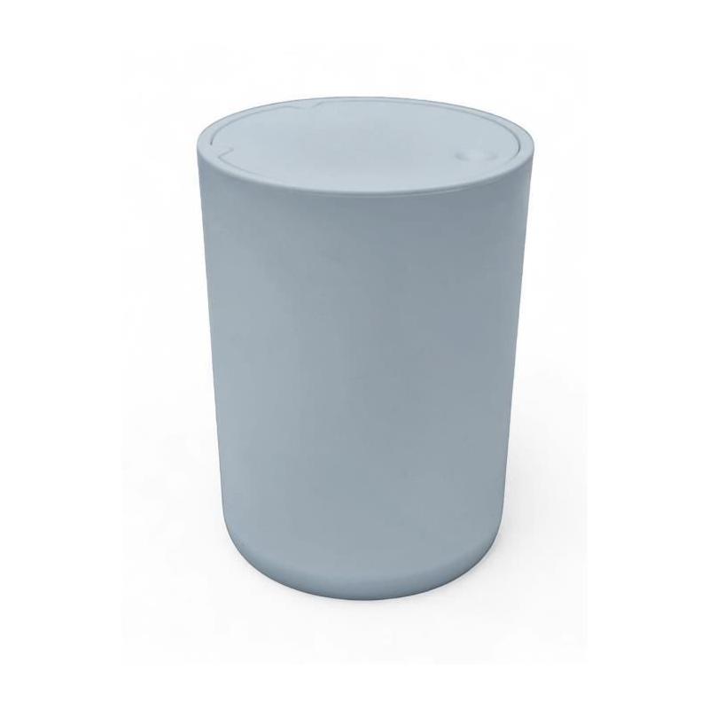 Poubelle de SDB pratique - TODAY - 8,5 L - Bleu