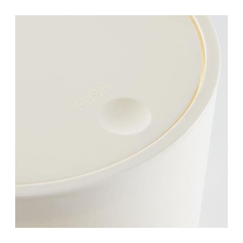 Poubelle de SDB - Compacte et Pratique - 8,5 L - Blanc