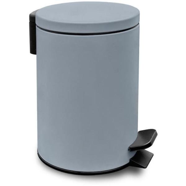 Poubelle de SDB - TODAY - UTILITY - 3 L - Ø 17 x x H 25 cm - Polypropylene - Soft Blue