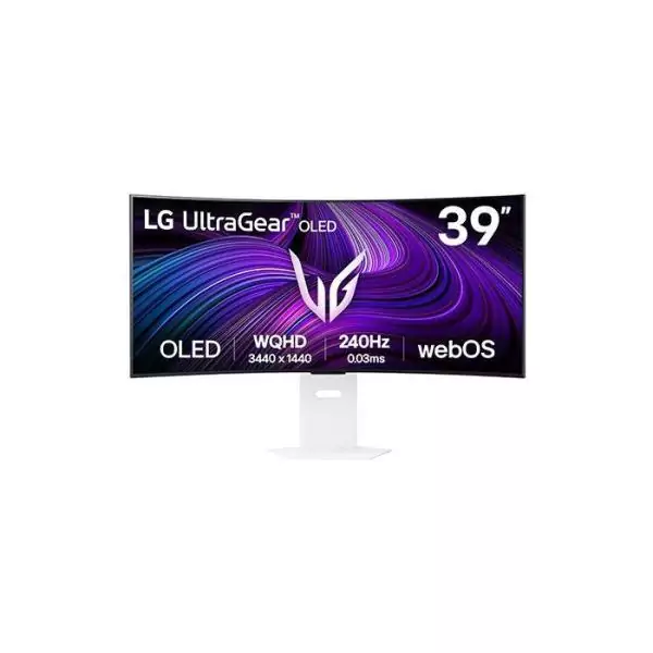 Ecran PC Gamer - LG - 39 - WQHD - 240Hz - Dalle OLED - 0,03ms - Ajustable en hauteur - 39GX90SA-W