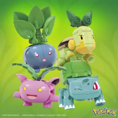 MEGA Pokémon Grass-Type Trainer Team