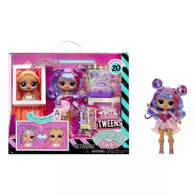 L.O.L. Surprise! L.O.L. Surprise Tweens Surprise Swap Poupée mannequin- Buns-2- Braids Bailey