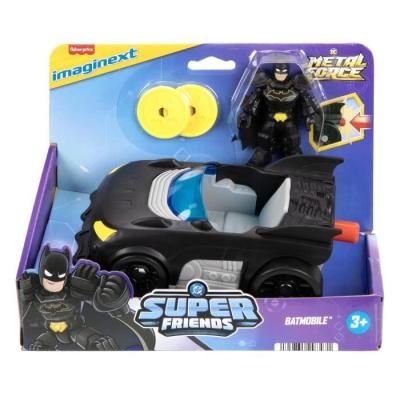 Figurine Miniature Batman Deluxe Véhicule DCSF