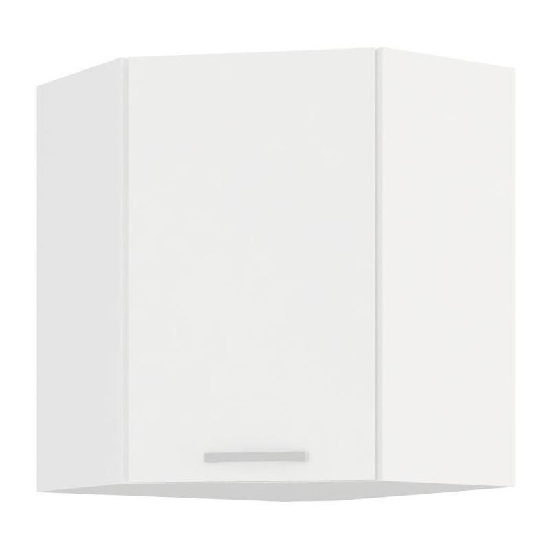 Étagère d'angle ATLAS - Blanc - L58 x L58 cm