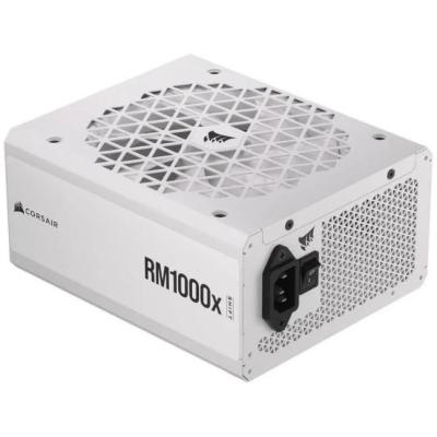 Bloc d'alimentation CORSAIR RM1000x Shift White Cybenetics - 1000W Gold 80 Plus