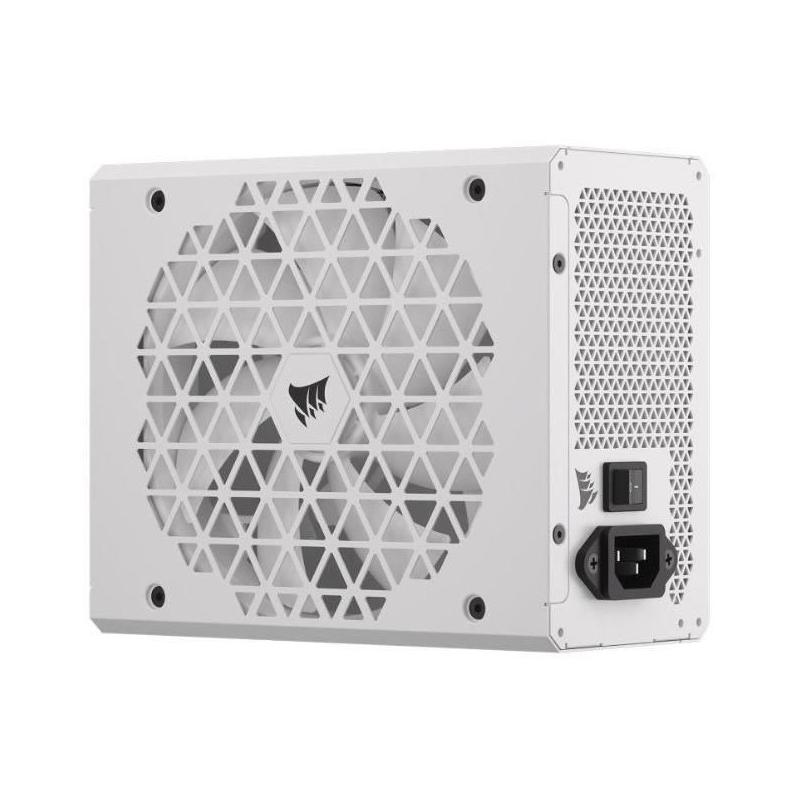 Bloc d'alimentation CORSAIR RM1000x Shift White Cybenetics - 1000W Gold 80 Plus