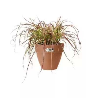 Pot de fleurs rond Elho Vibia Campana 55cm Marron - Extérieur - 100% recyclé Pot de fleurs rond Elho Vibia Campana 55cm Marron - Extérieur - 100% recyclé