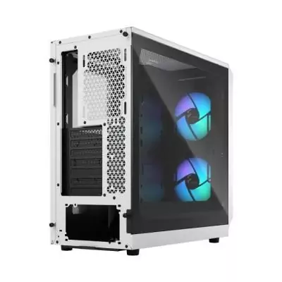 Boîtier PC FRACTAL DESIGN Focus 2 RGB Blanc TG Tinté Claire Boîtier PC FRACTAL DESIGN Focus 2 RGB Blanc TG Tinté Claire