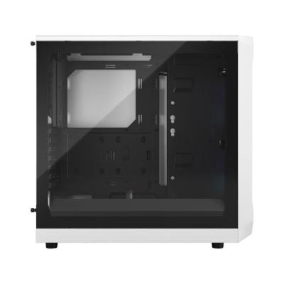Boîtier PC FRACTAL DESIGN Focus 2 RGB Blanc TG Tinté Claire