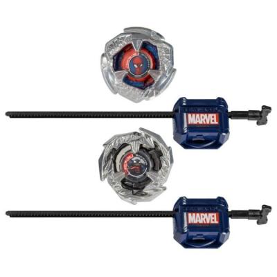Pack Beyblade X avec Toupie Spider-Man vs Venom - Figurine Miniature