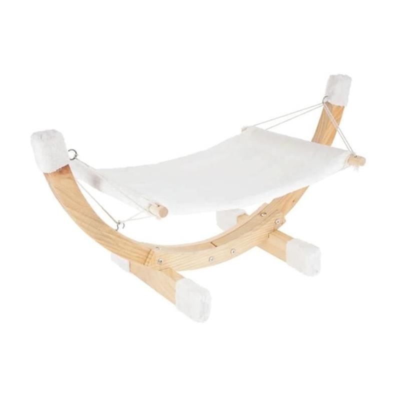 Hamac pour chats Siesta Blanc 82591 - Confort et style pour vos félins!