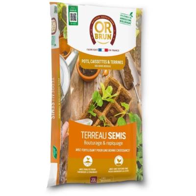 Terreau pour semis de qualité - Sac de 20 L
