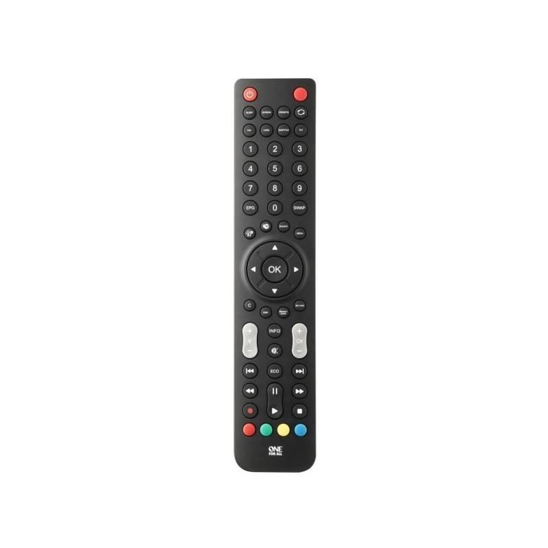Télécommande universelle pour TV Sharp - Noir