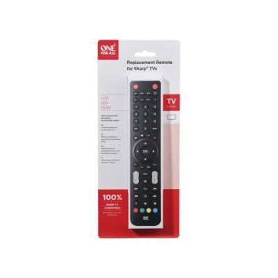 Télécommande universelle pour TV Sharp - Noir