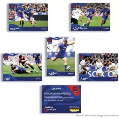Boîte 7 pochettes RUGBY EDF - PANINI | Jeu de stickers