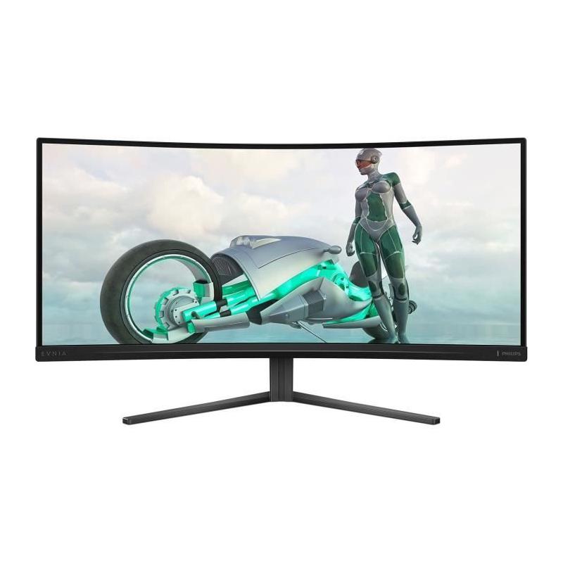 Écran PC PHILIPS 34'' WQHD incurvé - 180Hz - HDR - HDMI/DP