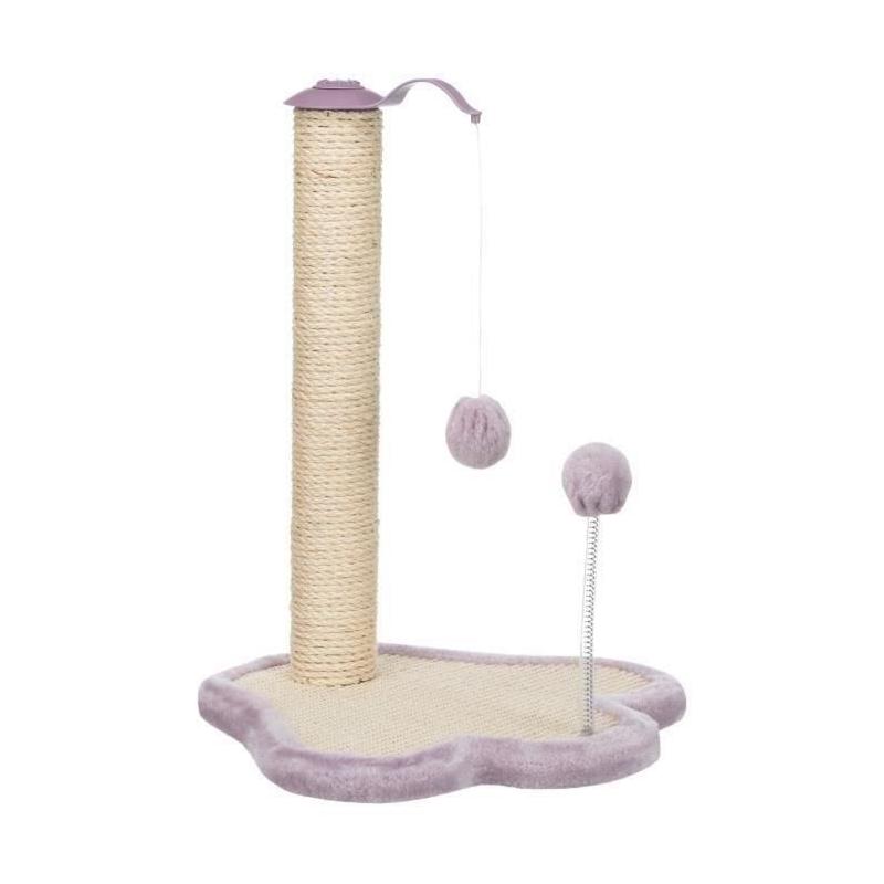 Arbre à chat TRIXIE Junior - Griffes naturelles et poteau mauve