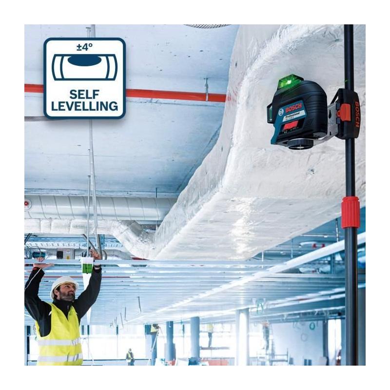 Mesurez avec précision grâce au laser ligne Bosch Professional GLL 3-80 G!