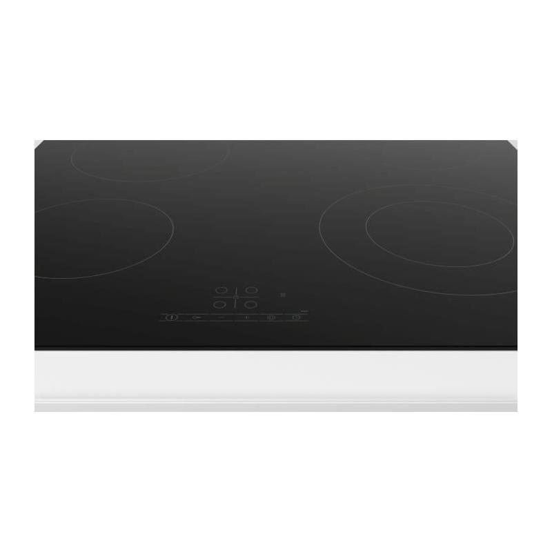 Table vitro 60cm BOSCH - PKF611BB8E - Design élégant - Zone double - Noir