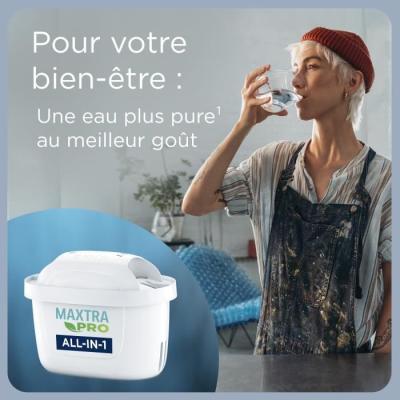Cartouches filtre eau robinet BRITA MAXTRA PRO - Pack de 2