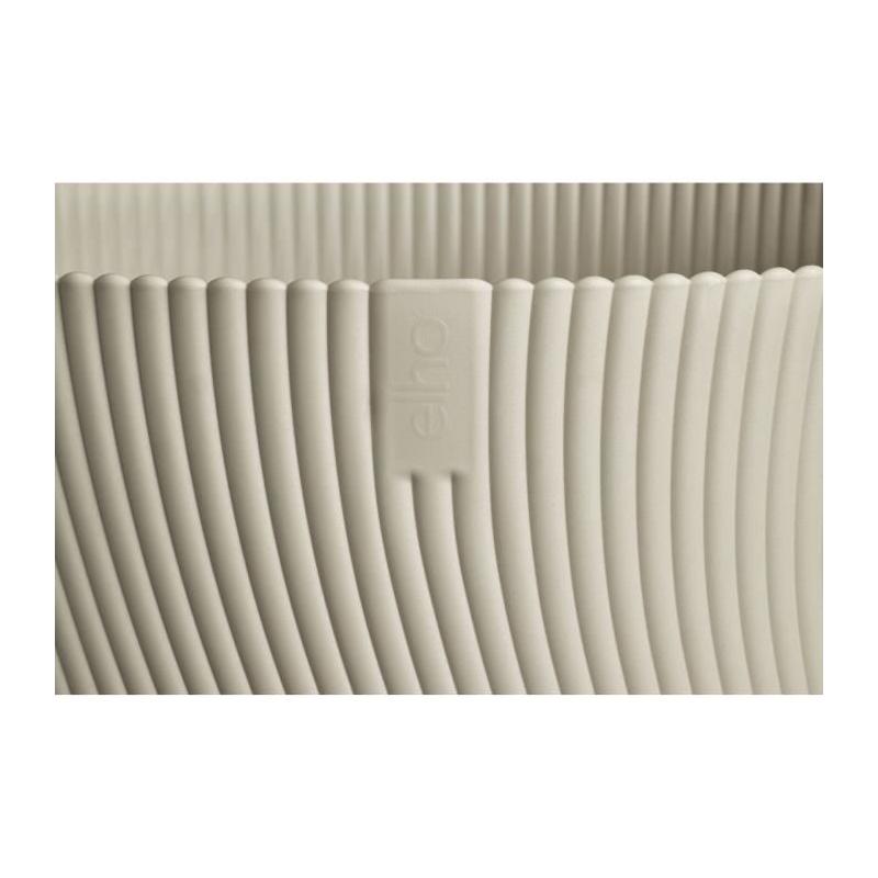 Pot de fleurs ELHO Sereh Rond 30 Beige 100% recyclé - L 30 x B 29.5 x H 25 cm