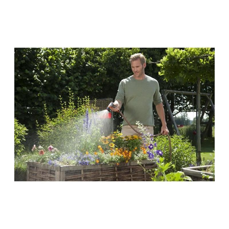 Pistolet d'arrosage GARDENA Comfort - Jet concentré & brume - Verrouillage - 5 ans