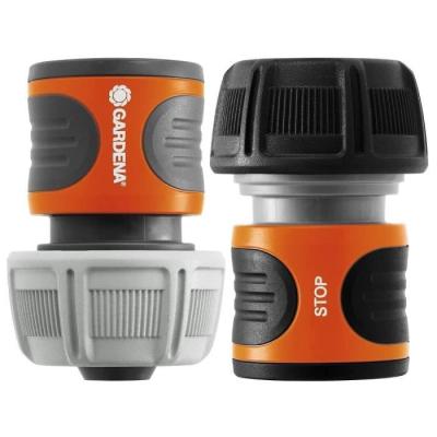 Raccords Rapide et Aquastop Ø19 mm - Original GARDENA System - Prêt pour l'Arrosage Efficient