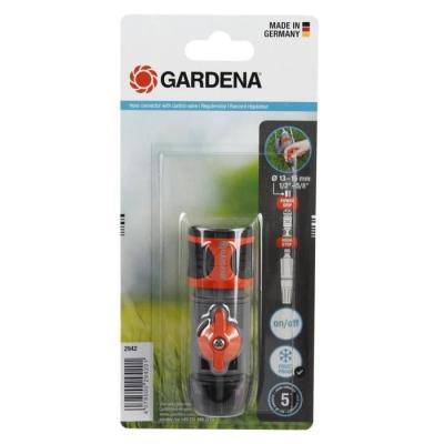 Raccord régulateur GARDENA - Débit et pression réglables