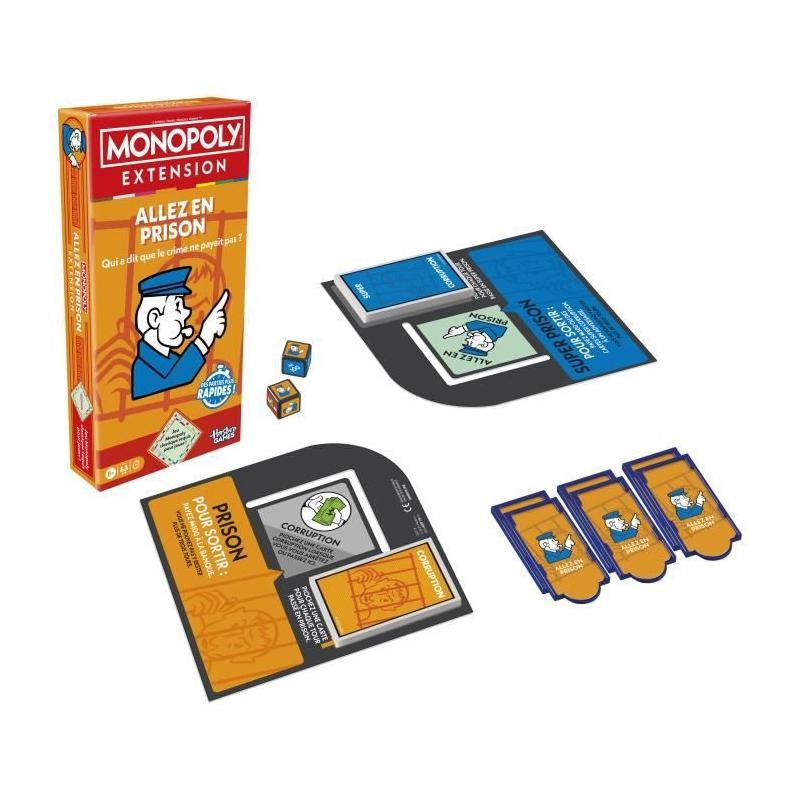 Rallonge Monopoly Allez en prison pour plus de fun!