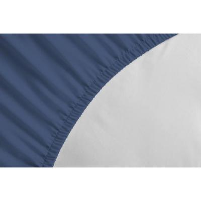 Drap Housse LOVELY HOME 140x190 + 35 cm 100% coton Bleu