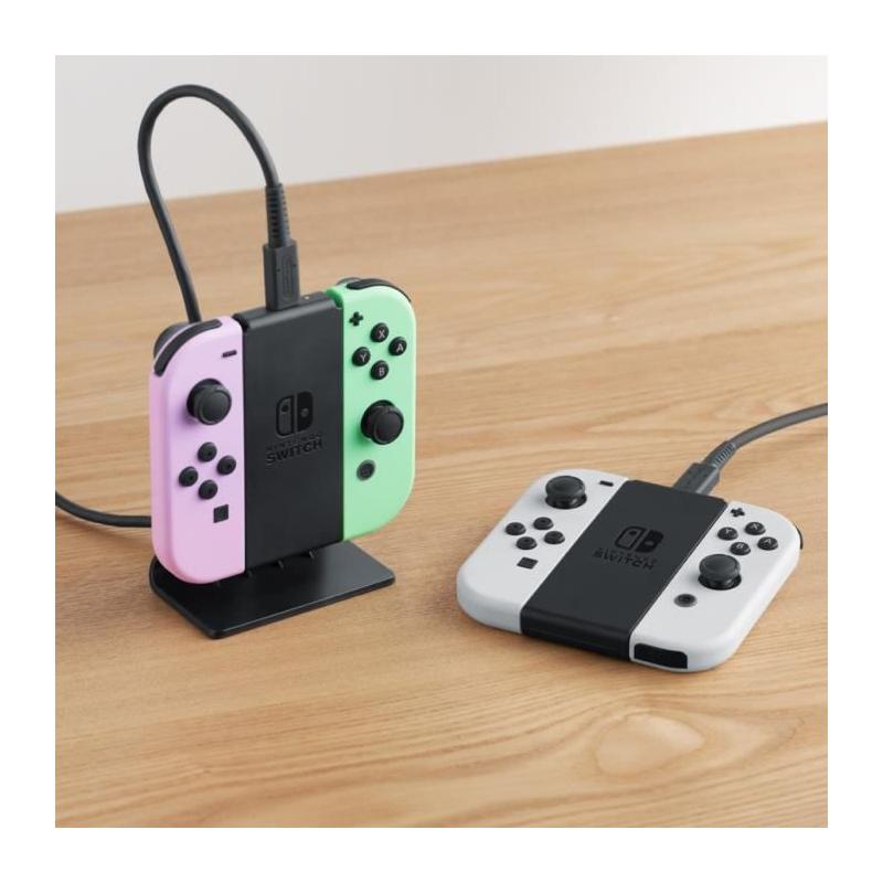 Station de recharge pour manettes Joy-Con et NES Nintendo Switch • Compact et pratique