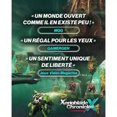 Xenoblade Chronicles X: Edition Définitive Nintendo Switch • Aventure Épique