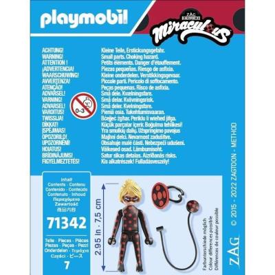 Figurine PLAYMOBIL 71342 Miraculous : Antibug - Univers miniature