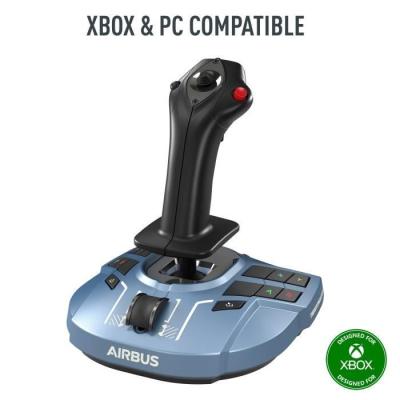 Joystick THRUSTMASTER TCA Sidestick X Airbus Edition - Xbox Series X|S et PC, Dimensions compactes