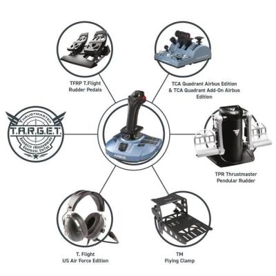 Joystick THRUSTMASTER TCA Sidestick X Airbus Edition - Xbox Series X|S et PC, Dimensions compactes
