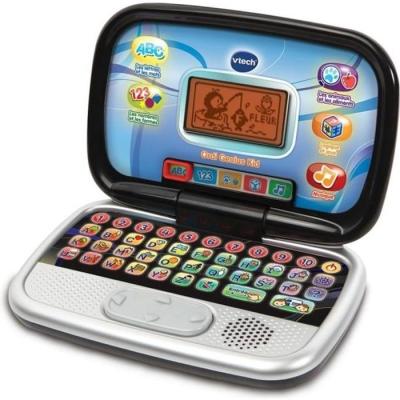 Ordinateur Interactif Enfant VTECH Genius Kid - Noir - 20 activités - Éducatif