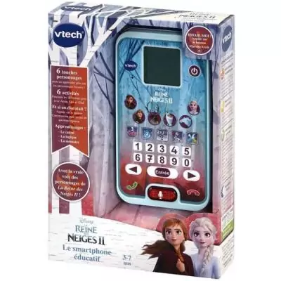 Smartphone éducatif VTECH La Reine des Neiges 2 - Idéal 3-7 ans