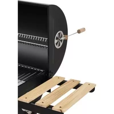Barbecue à charbon - COOKING BOX - MIKE EVOLUTION - Noir