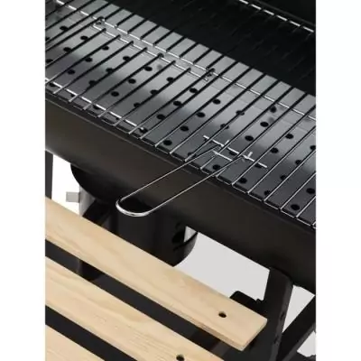 Barbecue à charbon - COOKING BOX - MIKE EVOLUTION - Noir
