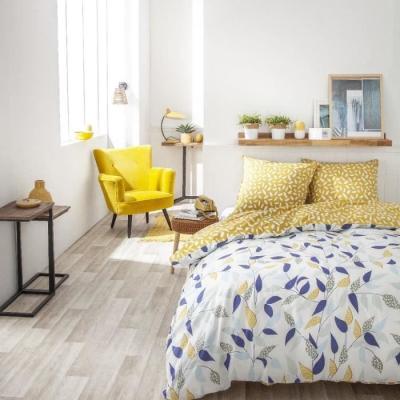 Parure de lit TODAY Sunshine 2 pers. - 240x260cm - Coton Imprimé