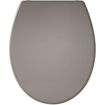 Abattant Presto Taupe - Fixation par le dessus - Antibactérien