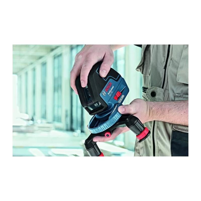 Niveau laser BOSCH GLL 3-50: Polyvalent, Batterie, Portée 50 m