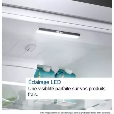 Réfrigérateur combiné Bosch 86cm 631L NoFrost Inox - KGN86AIDR