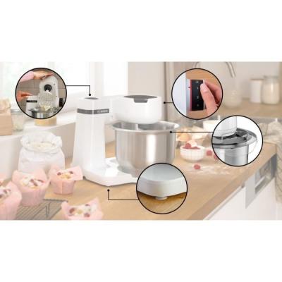 Robot pâtissier Bosch Serie 2 700W Blanc - Multifonctions de cuisine