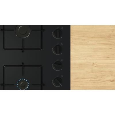 Table de cuisson à gaz BOSCH Série 2 - 4 foyers - Noir
