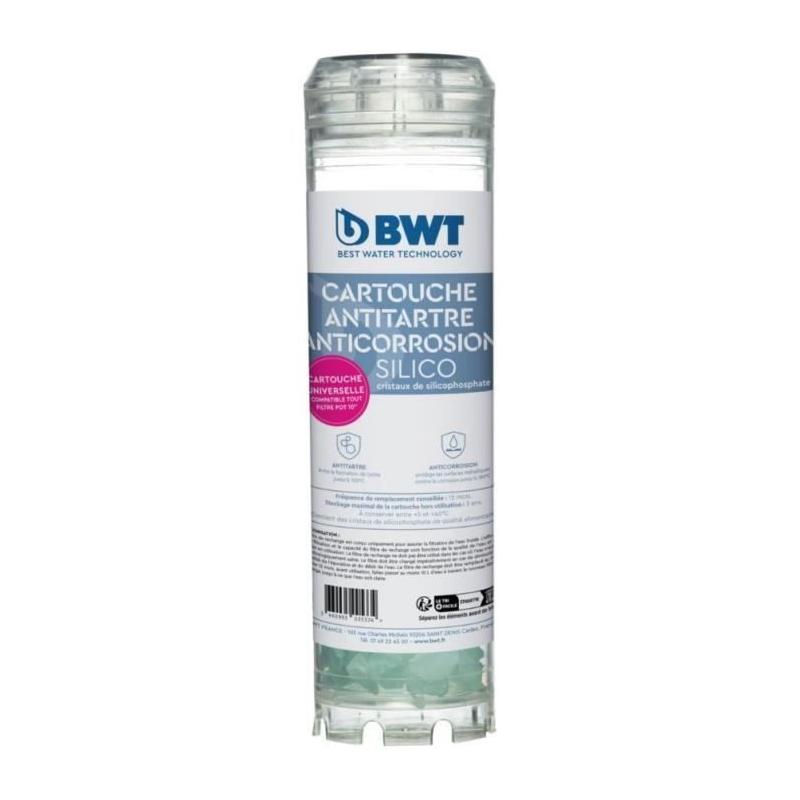 Cartouche antitartre et anti-corrosion BWT - Remplacement recommandé tous les 12 mois
