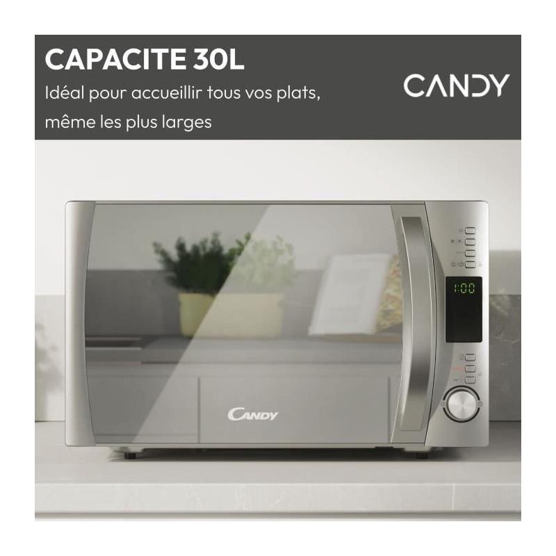Micro-ondes Candy Essenza CBWM30DS 900W 30L Argent