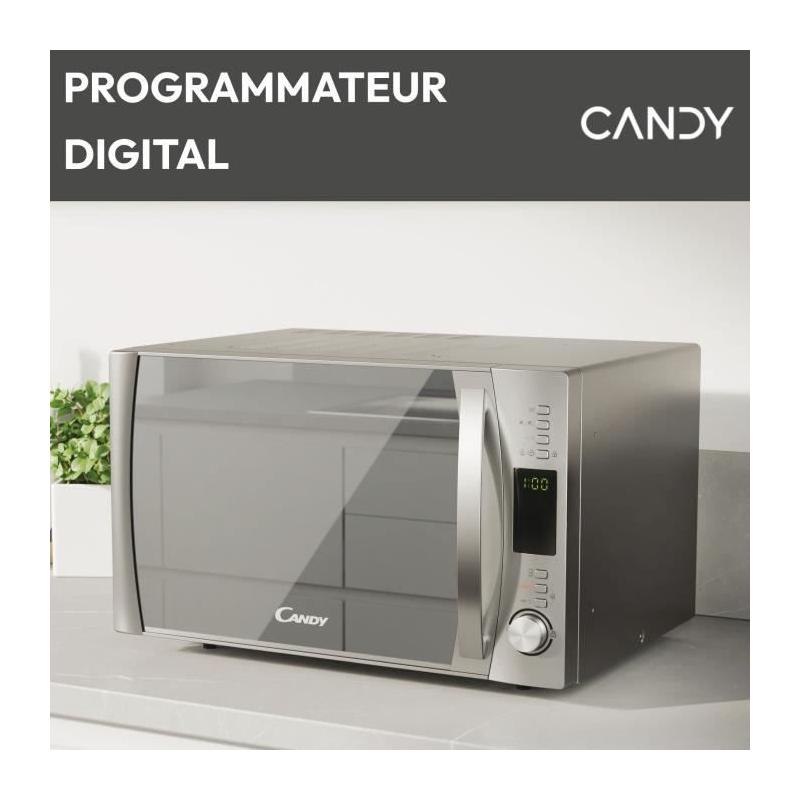 Micro-ondes Candy Essenza CBWM30DS 900W 30L Argent